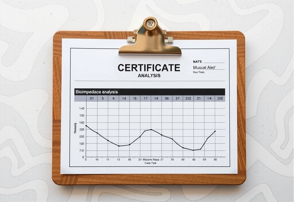 Certifikát analýzy InBody